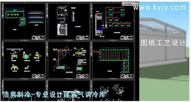 氣調(diào)庫圖紙工藝設計